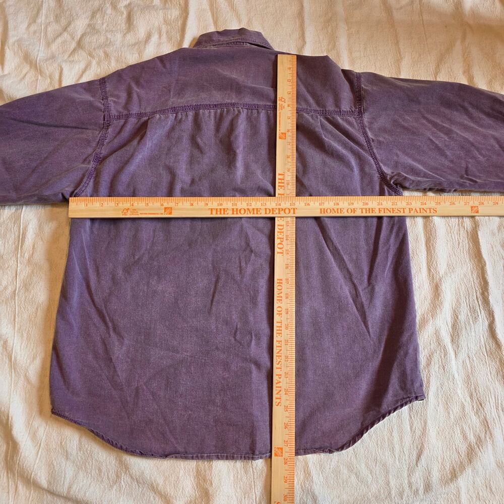 True Blue Js anchor blue | Shirts | Vintage 9s Anchor Blue Faded Purple Denim Button ...